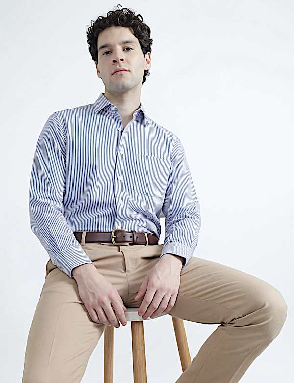 Pack 2 Spread Collar Full Sleeve Shirt