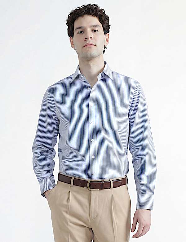 Pack 2 Spread Collar Full Sleeve Shirt