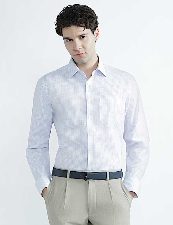 Pack 2 Spread Collar Full Sleeve Shirt