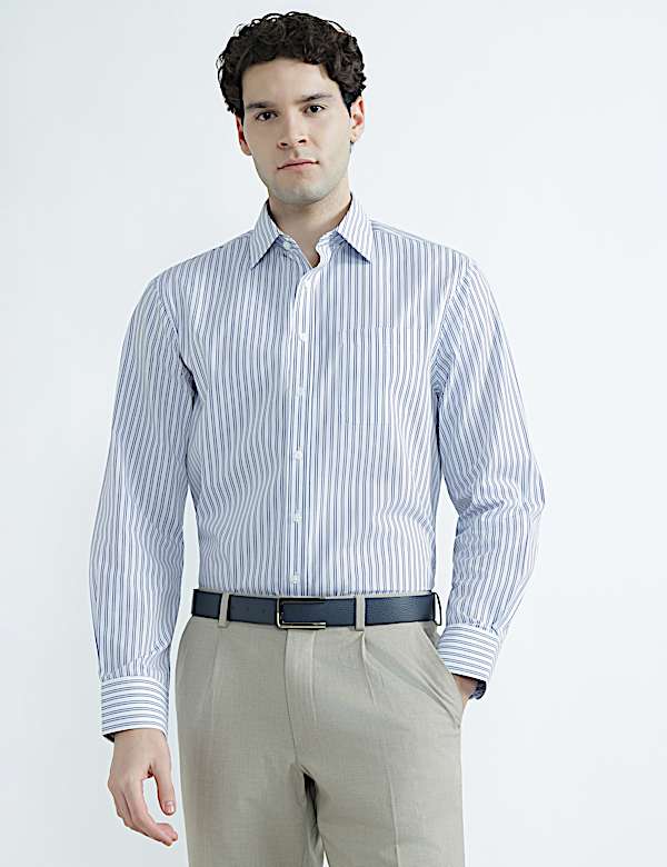 Pack 2 Spread Collar Full Sleeve Shirt