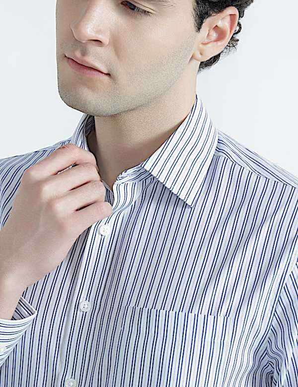 2 Pack Regular Fit Classic Collar Shirts
