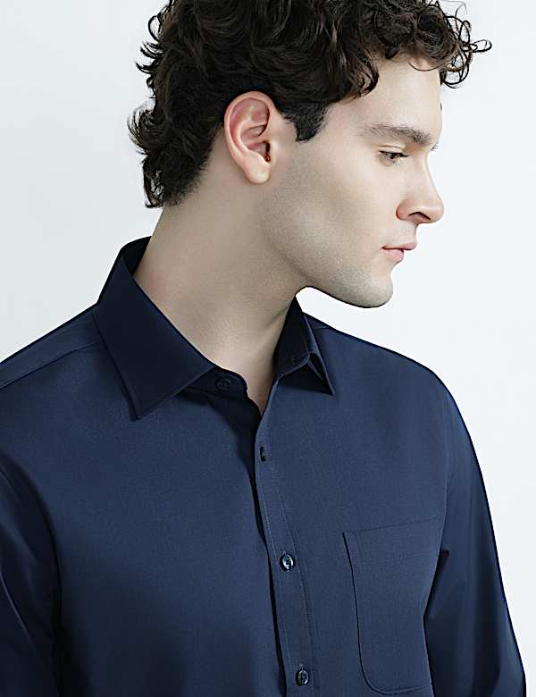 2 Pack Regular Fit Classic Collar Shirts