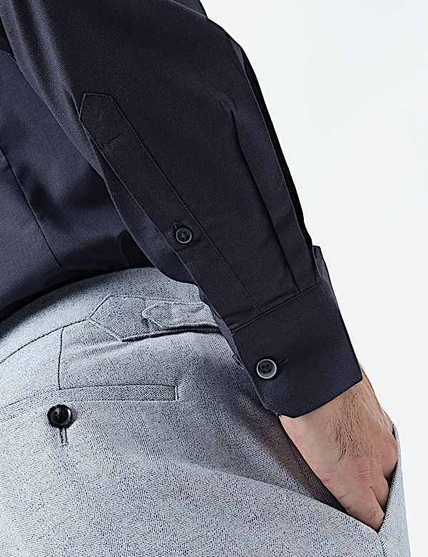 Regular Fit Cotton Rich Shirt