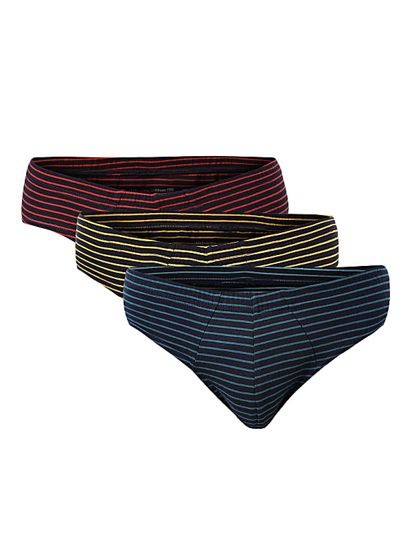 Pack of 5 Pure Cotton Regular Fit Briefs