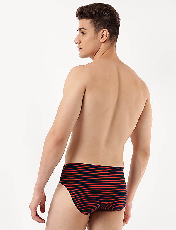 Pack of 5 Pure Cotton Regular Fit Briefs