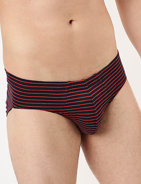 Pack of 5 Pure Cotton Regular Fit Briefs