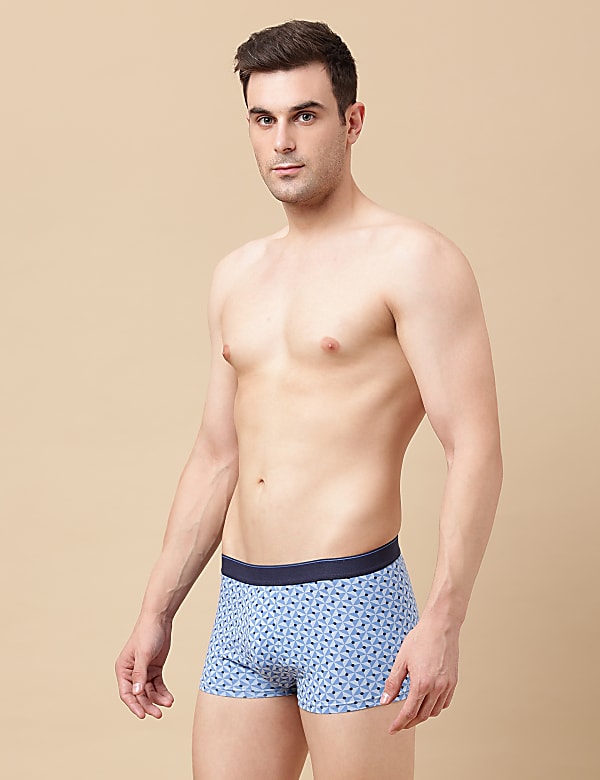 3 Pack Cotton Mix Printed Hipsters