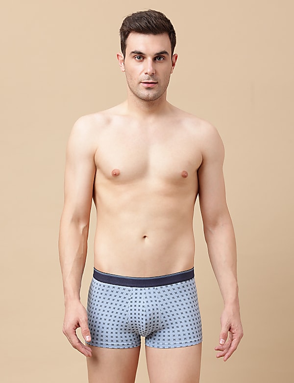 3 Pack Cotton Mix Printed Hipsters