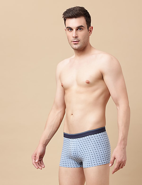 3 Pack Cotton Mix Printed Hipsters