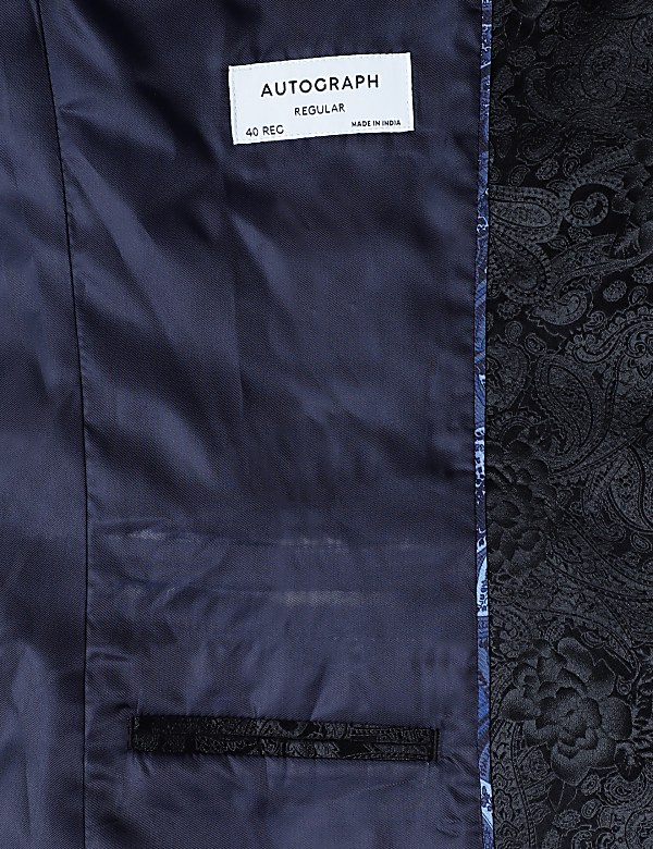Premium Velvet Peak Lapel Blazer