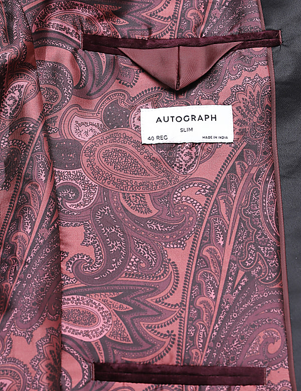 Premium Velvet Shawl Collar Blazer