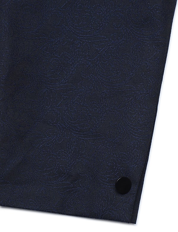 Self Design Lapel Collar Blazer