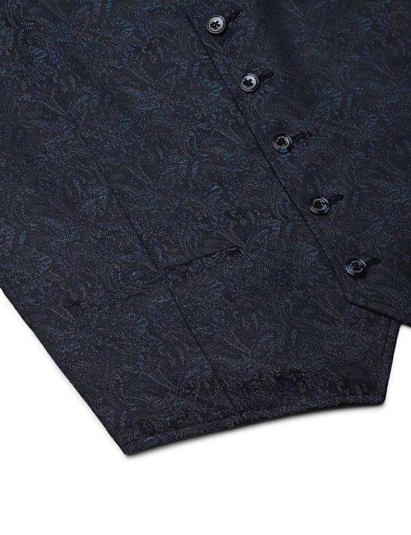 Paisley Reversible Pv Waistcoat
