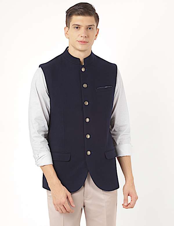 Melton Waistcoat With Premium Buttons