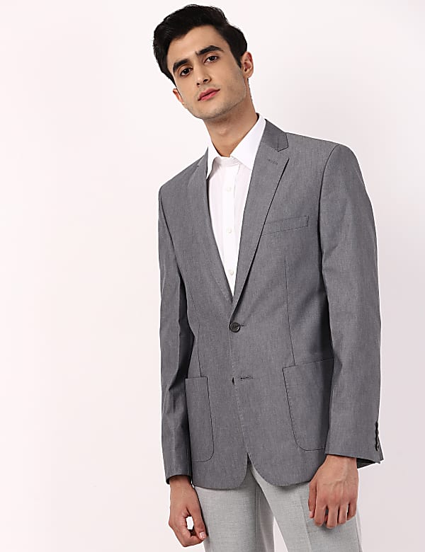 Chambray Blazer