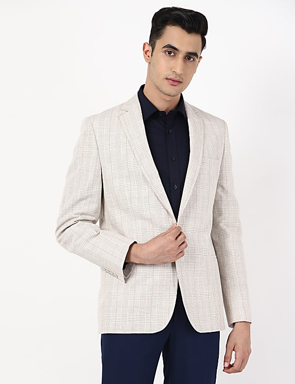 Bold Checks Jacket