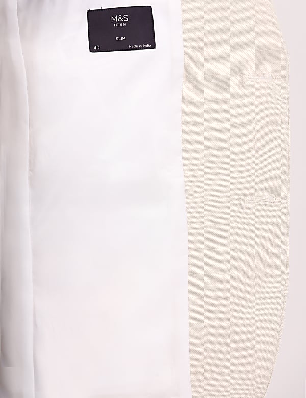 Plain Lapel Collar Blazer
