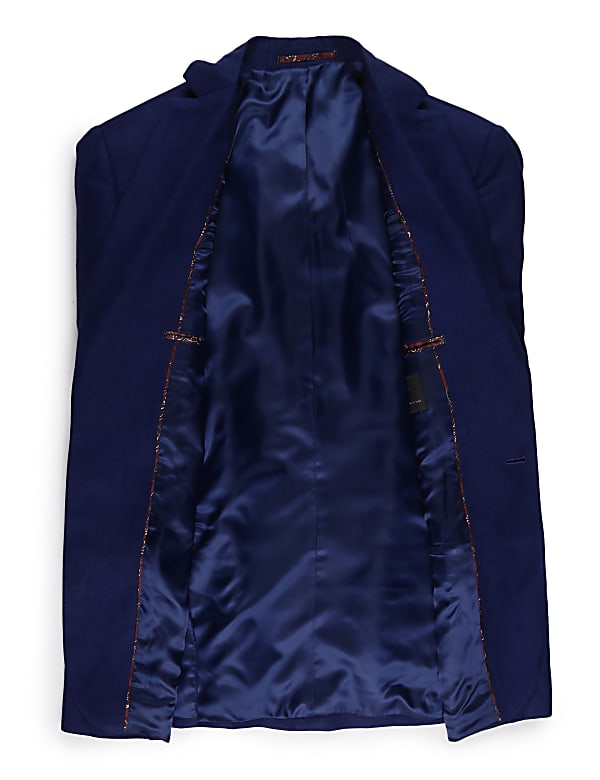 Linen Blend Casual Blazer