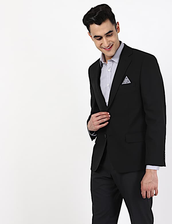 PV Textured Jacket with Stretch
