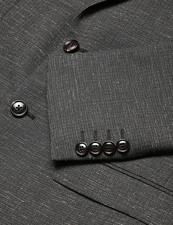 Self Design Slim Fit Blazer
