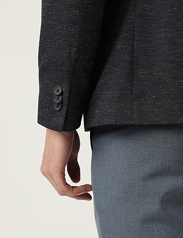 Slim Fit Textured Blazer