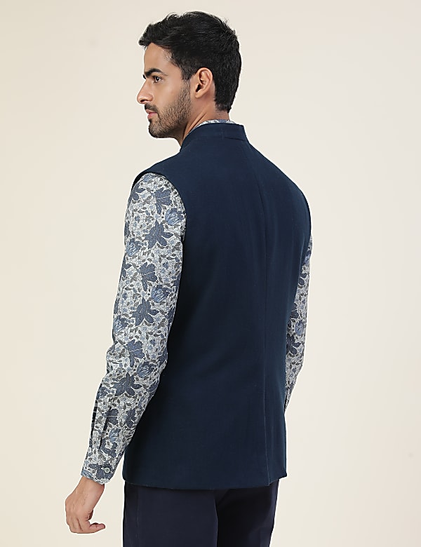 Premium Wool Rich Tailored Fit Waistcoat