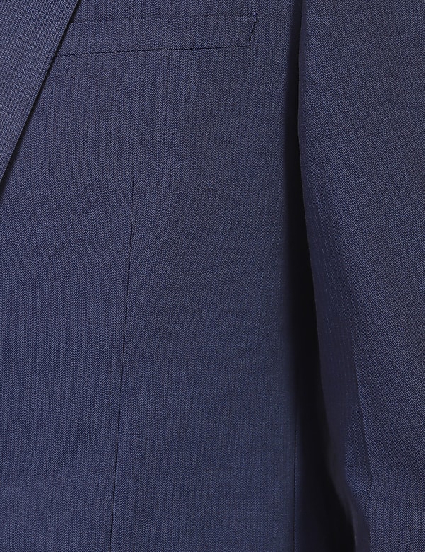 Plain Lapel Collar Blazer