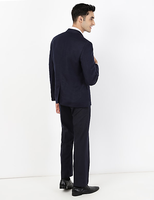 Linen Viscose Solid Jacket