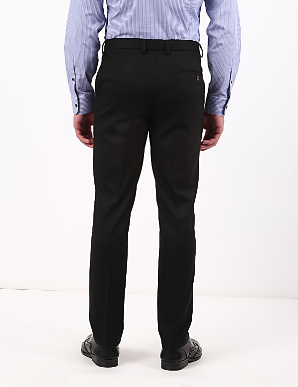 Black Dobby Trouser