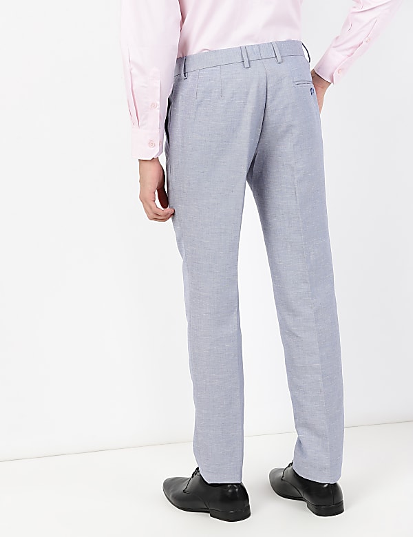 PV Linen Textured Trouser