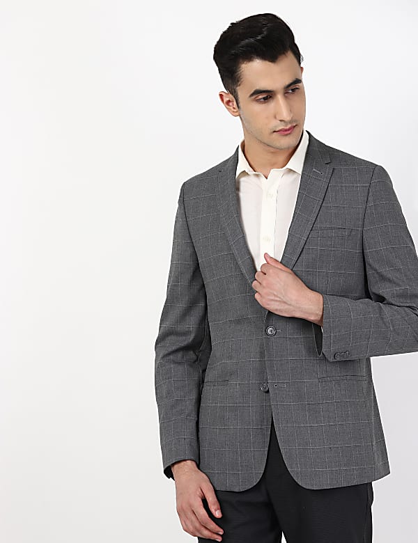 PV Windowpane Checks Jacket