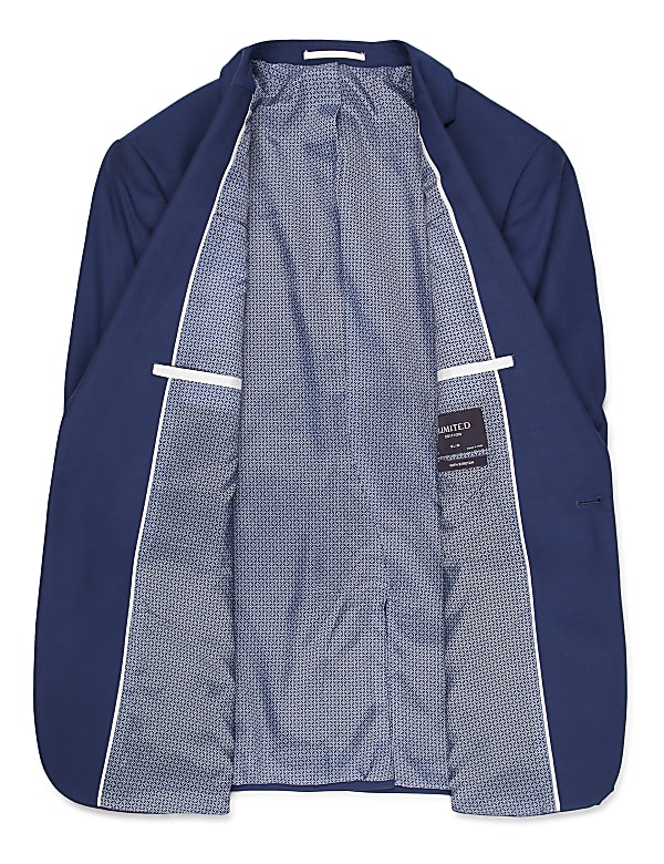 Plain Lapel Collar Blazer