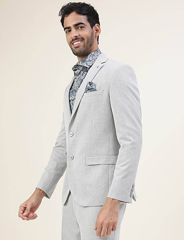 Premium Texture Slim Fit Blazer