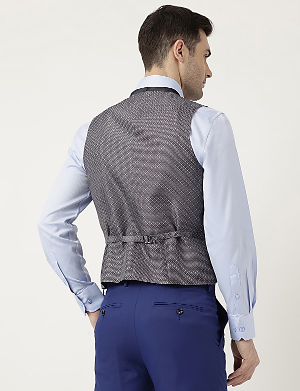 Solid Buttoned Waistcoat