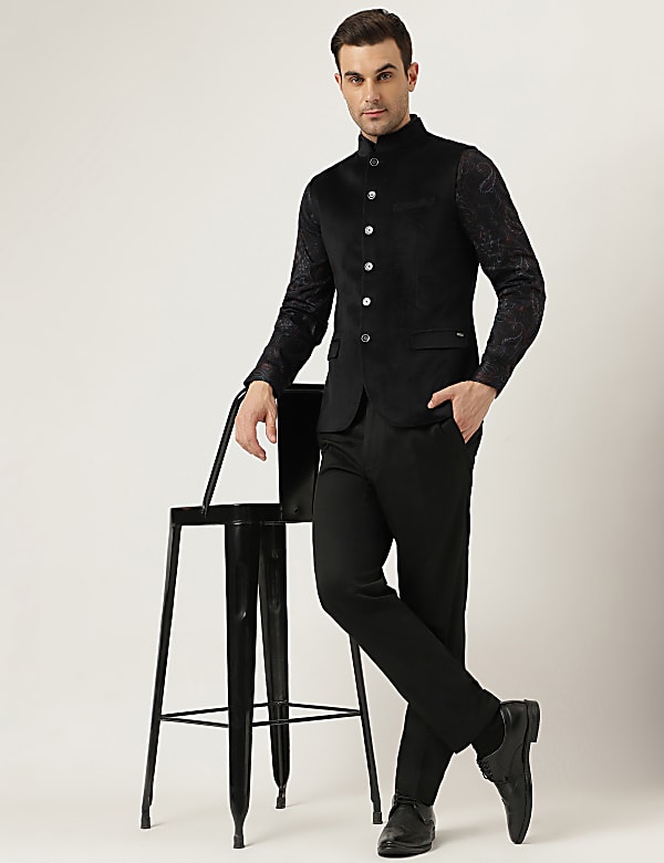 Premium Velvet Slim Fit Waistcoat