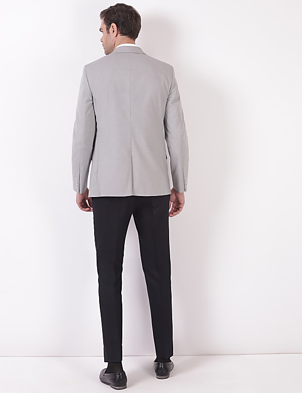 Self Design Lapel Collar Blazer