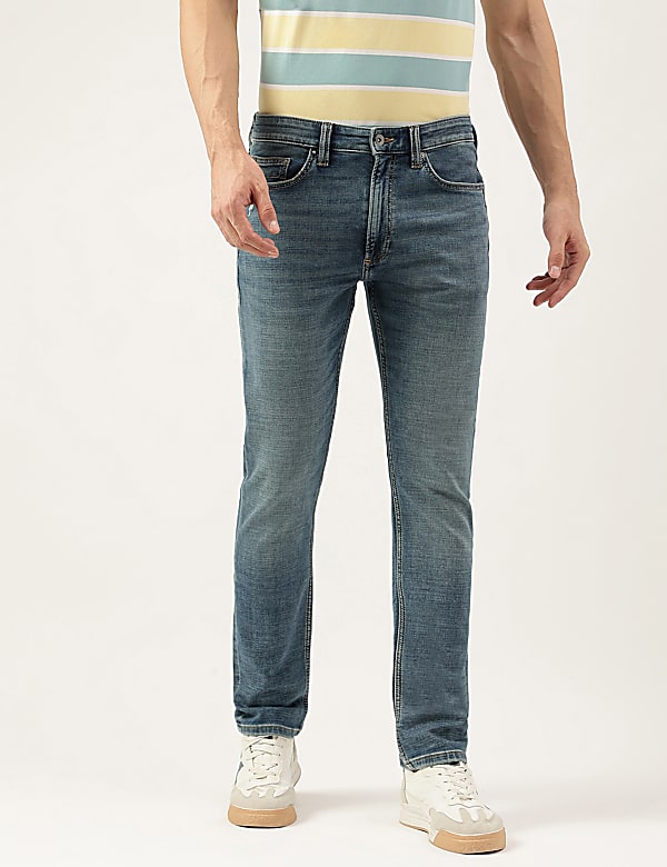 Cotton Mix Slim Fit Jeans