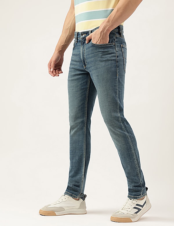 Cotton Mix Slim Fit Jeans
