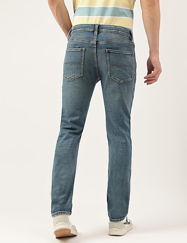 Cotton Mix Slim Fit Jeans