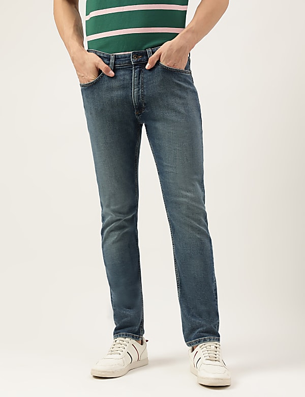 Cotton Mix Slim Fit Jeans