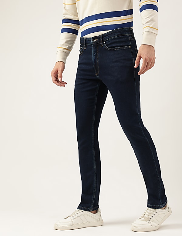 Cotton Mix Slim Fit Jeans
