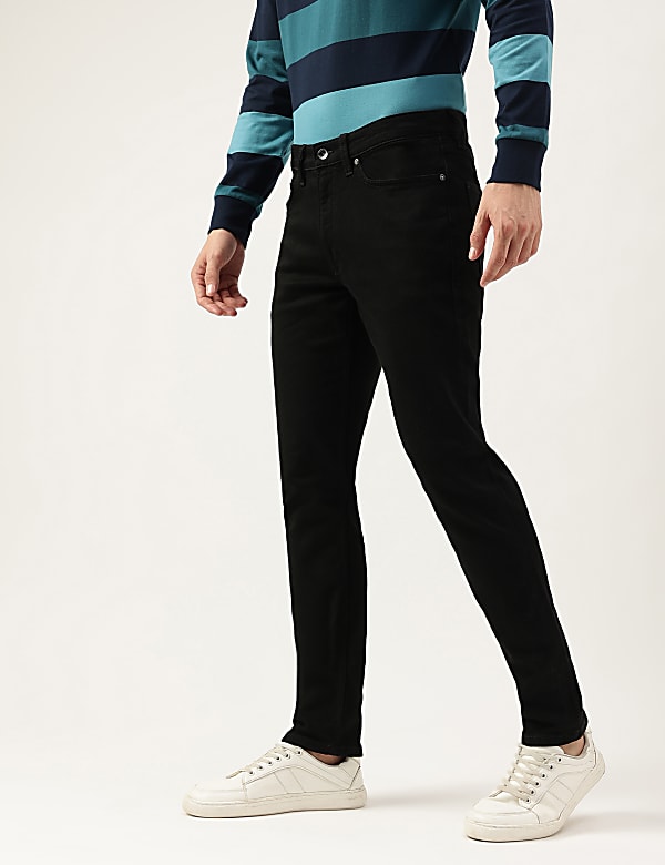 Cotton Mix Slim Fit Jeans