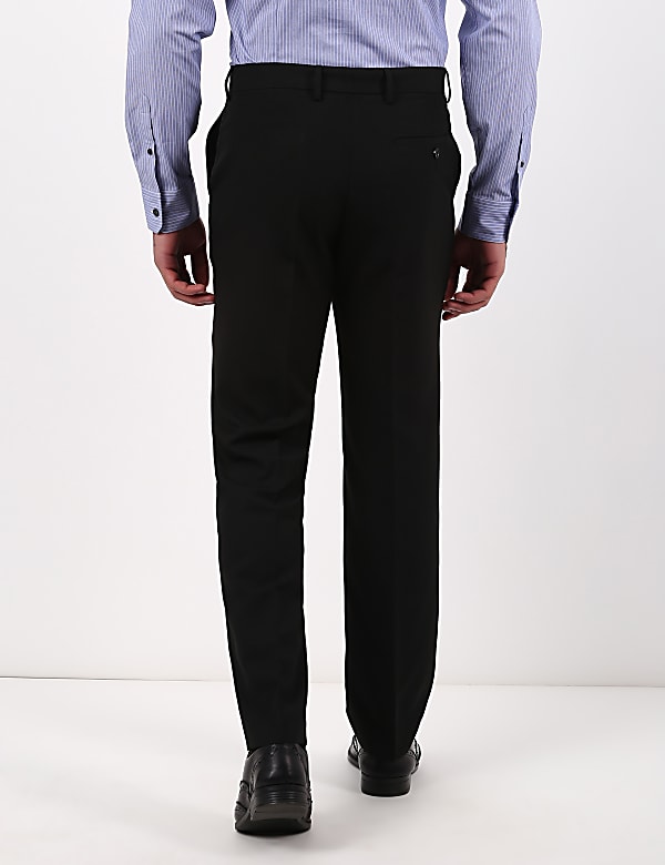 Plain Dark Navy Slim Fit Trouser
