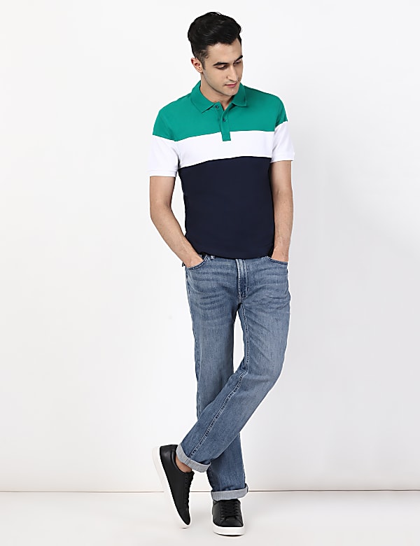 Straight Fit Denim