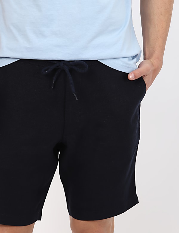 Linen Blend Regular Fit Short