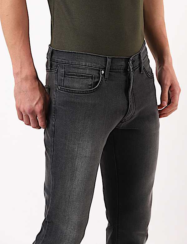 Cotton Mix Slim Fit Jeans