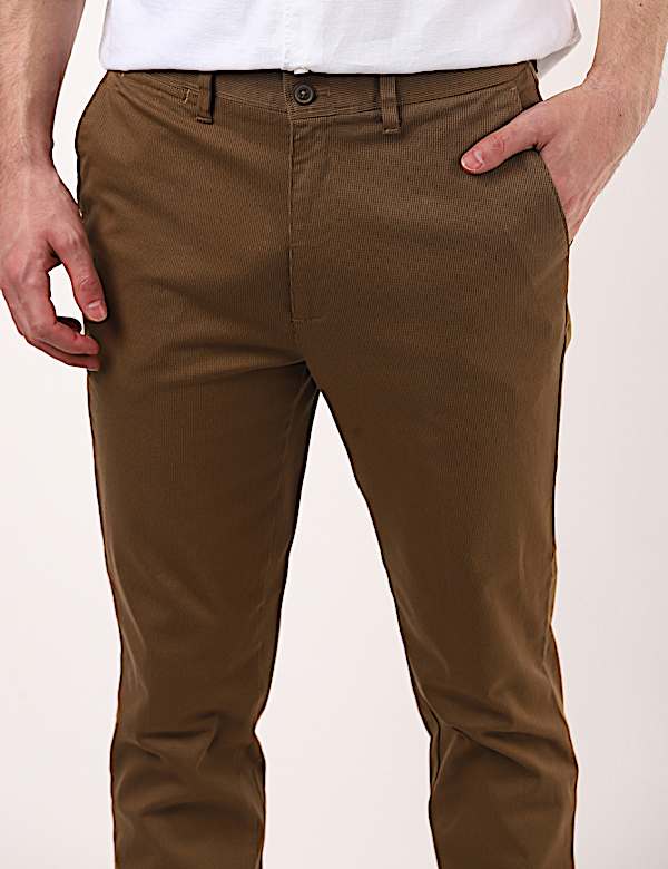 Blue Harbour Slim Fit Printed Chinos