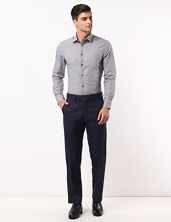 Slim Fit Check Trouser