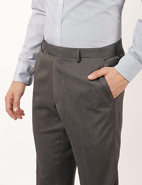 Plain Slim Fit Trouser