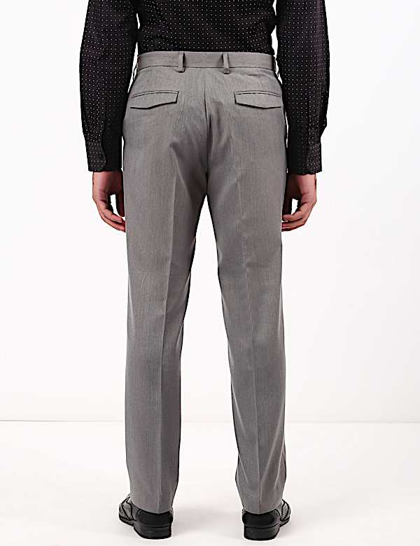 Regular Fit Flexi Waist Trousers